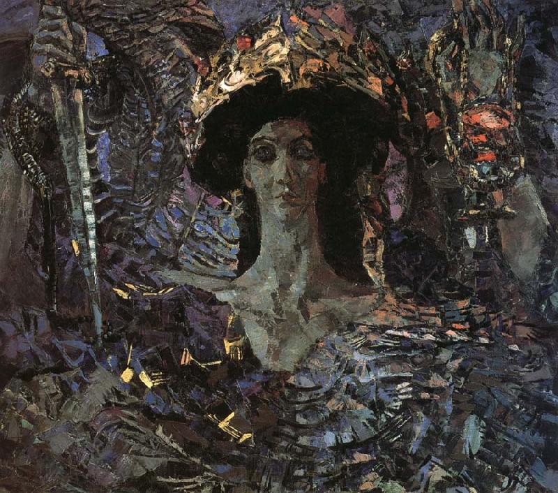 Mikhail Vrubel The Six-winged seraph Spain oil painting art